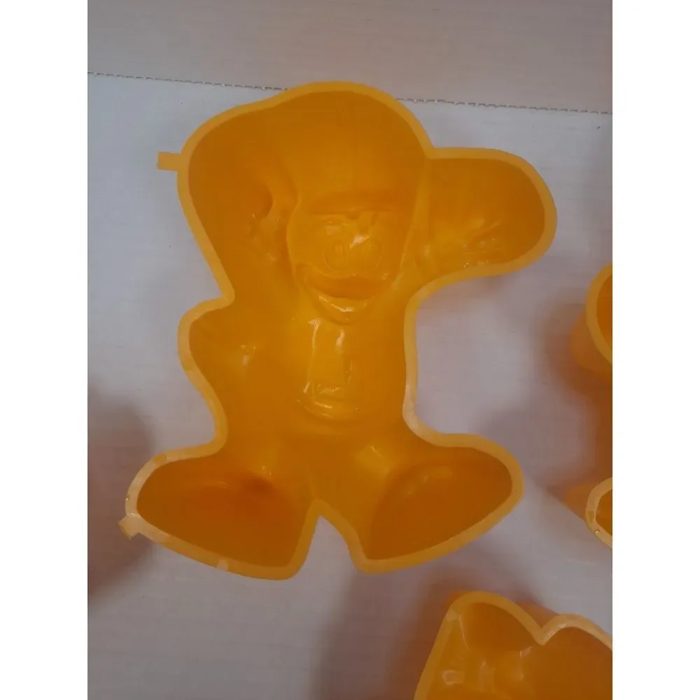 Vintage 1989 Disney DuckTales JELL-O Cake Molds Huey Dewey Louie Daisy‎